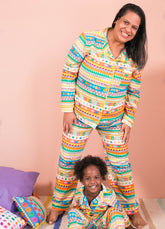 Pijama Americano Adulto Longo - Mundo Mooui
